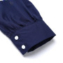 Plus Size Asymmetrical Lantern Sleeve Button Down Tunic Blouse