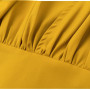 Mock Neck Batwing Sleeve High Waist Bodycon Midi Dress
