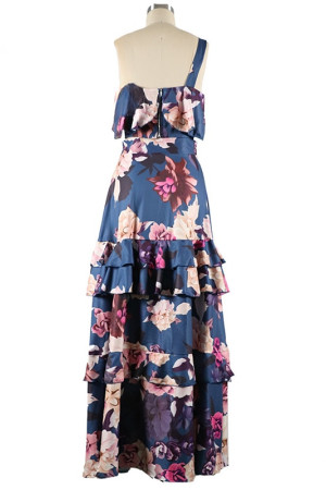 Boho Floral Cami Crop Top and Pants Two Piece Set