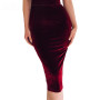 Velvet Off Shoulder Ruched Bodycon Formal Dress