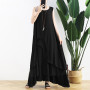 Vintage Asymmetrical Sleeveless Plus Size Tank Dress