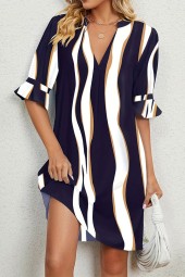 Curve-flattering Plus-Size Elegant Dress for Chic Summer Style